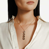 MICHAEL M Necklace Chroma Arch Drop Pendant