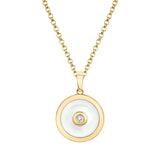 MICHAEL M Necklace Chroma Bullseye Pendant