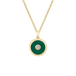 MICHAEL M Necklace Chroma Bullseye Pendant