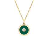 MICHAEL M Necklace Chroma Bullseye Pendant