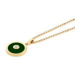 MICHAEL M Necklace Chroma Bullseye Pendant