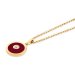 MICHAEL M Necklace Chroma Bullseye Pendant