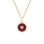 MICHAEL M Necklace Chroma Bullseye Pendant