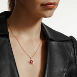 MICHAEL M Necklace Chroma Bullseye Pendant