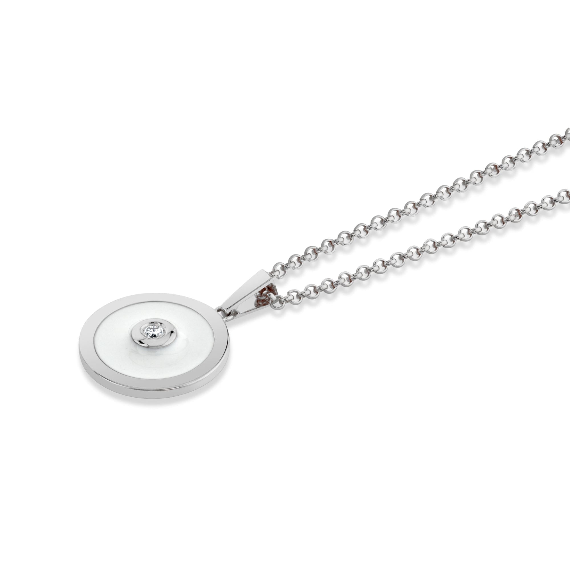 MICHAEL M Necklace Chroma Bullseye Pendant