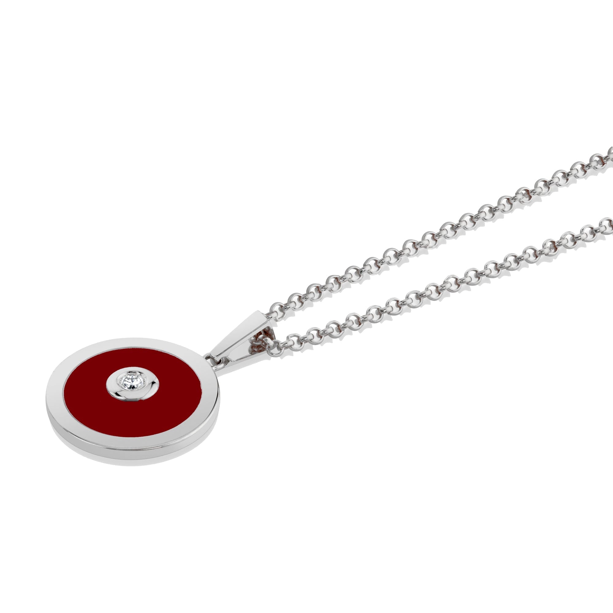 MICHAEL M Necklace Chroma Bullseye Pendant