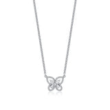 MICHAEL M Necklace Montage Framed Butterfly Necklace