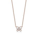 MICHAEL M Necklace Montage Framed Butterfly Necklace