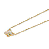 MICHAEL M Necklace Montage Framed Butterfly Necklace