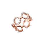 MICHAEL M Necklaces 14K Rose Gold / 4 Cloud Ring B382