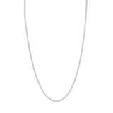 MICHAEL M Necklaces 14K White Gold / 16" Curb Chain 3mm MC110-3