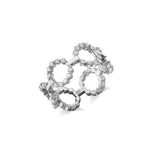 MICHAEL M Necklaces 14K White Gold / 4 Cloud Ring B382
