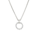 MICHAEL M Necklaces 14K White Gold Cloud Small Pendant P383