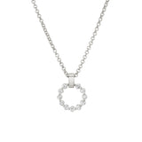 MICHAEL M Necklaces 14K White Gold Cloud Small Pendant P383