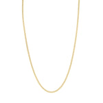 MICHAEL M Necklaces 14K Yellow Gold / 16" Curb Chain 3mm MC110-3