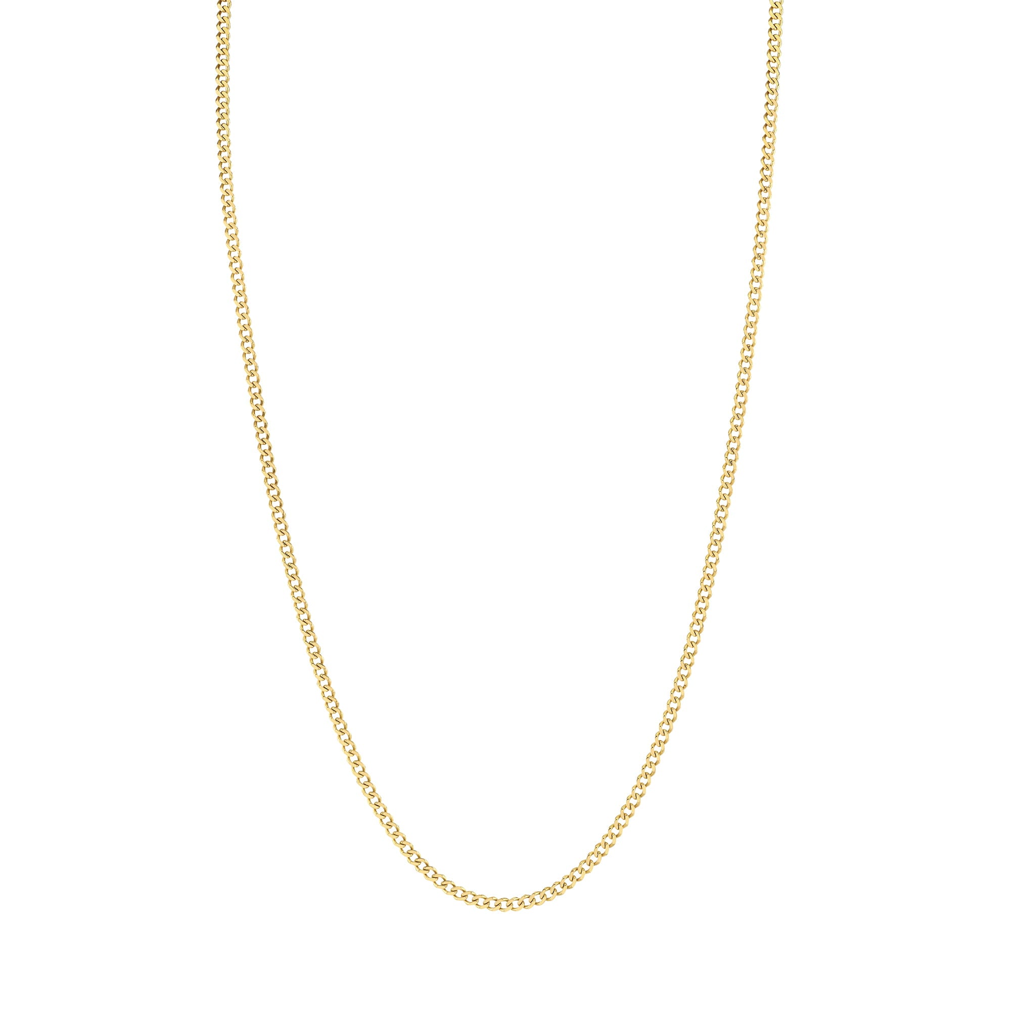 MICHAEL M Necklaces 14K Yellow Gold / 16" Curb Chain 3mm MC110-3