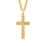 MICHAEL M Necklaces 14K Yellow Gold Men's Tetra Cross