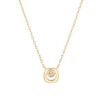 MICHAEL M Necklaces 14K Yellow Gold / Pearl - June Signature Birthstone Necklace CN435PE
