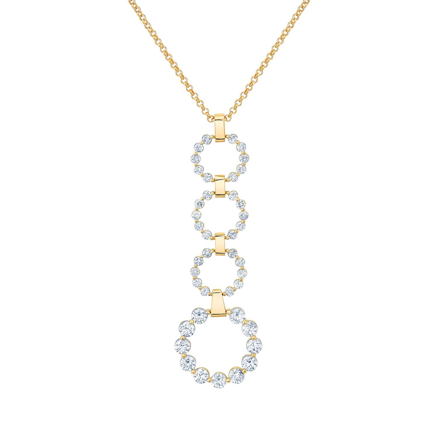 MICHAEL M Necklaces Cloud Drop Pendant
