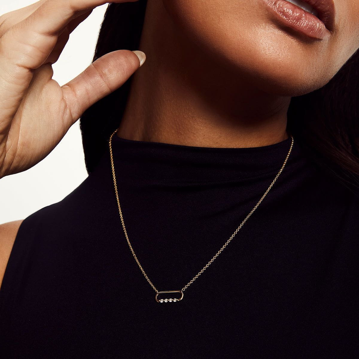 MICHAEL M Necklaces Cloud Link Necklace
