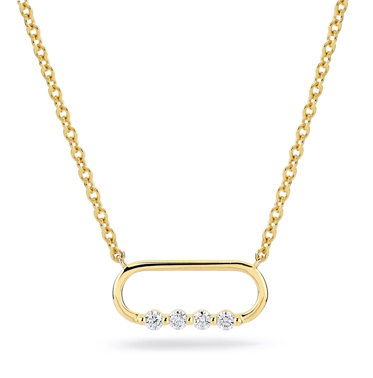 MICHAEL M Necklaces Cloud Link Necklace