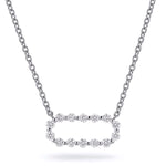 MICHAEL M Necklaces Cloud Pavé Link Necklace