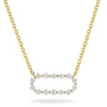MICHAEL M Necklaces Cloud Pavé Link Necklace