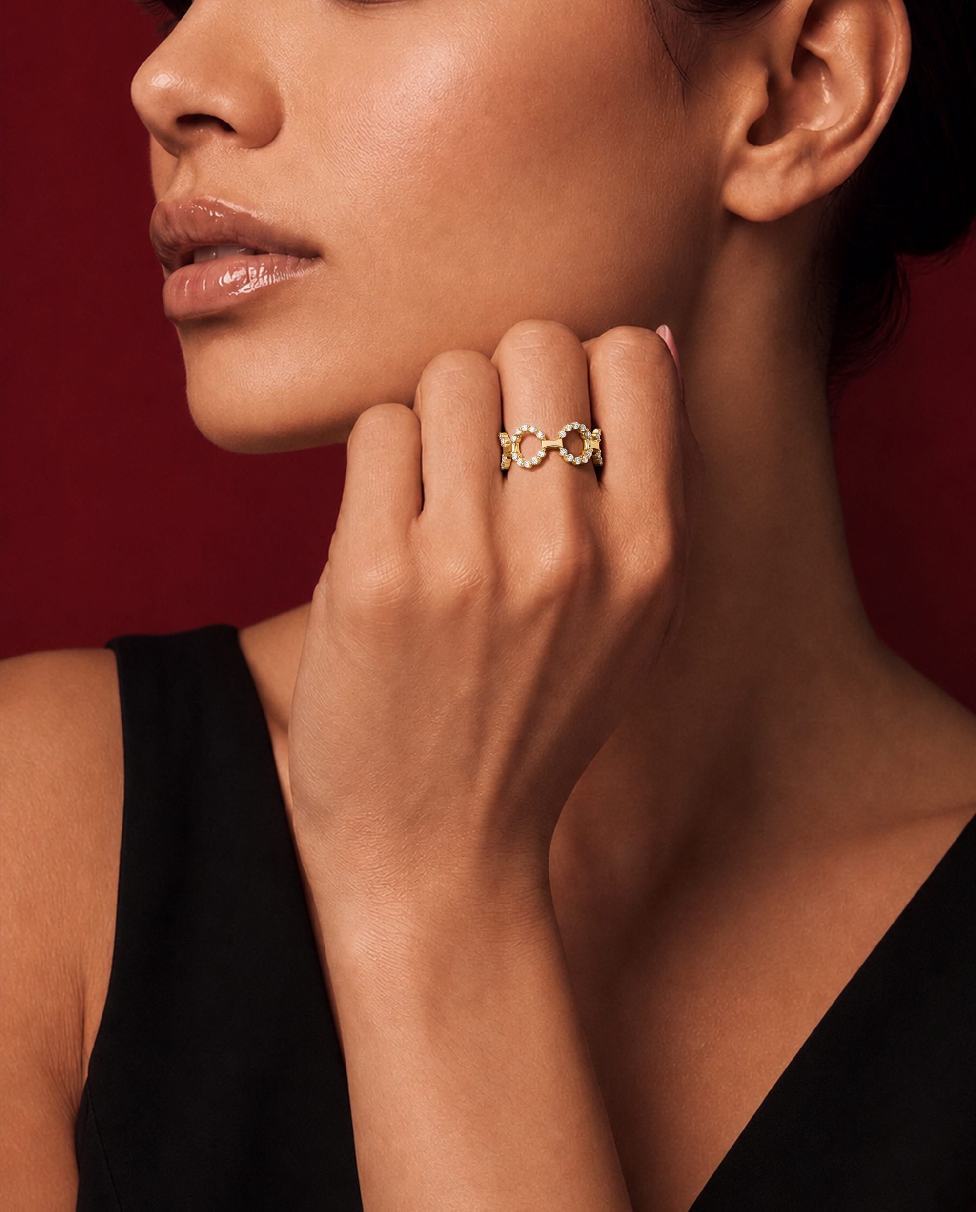 MICHAEL M Necklaces Cloud Ring