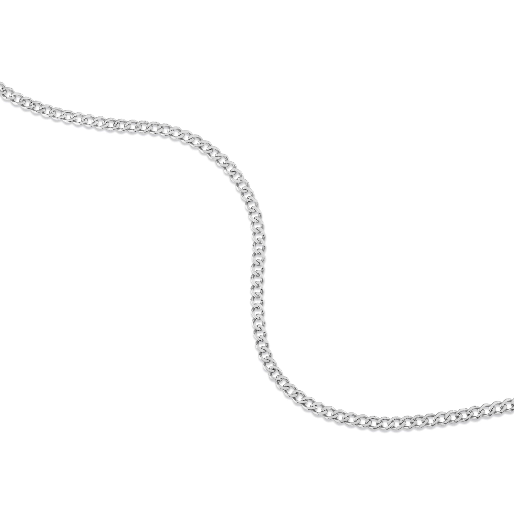 MICHAEL M Necklaces Curb Chain 3mm