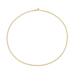MICHAEL M Necklaces Curb Chain 3mm