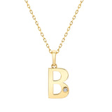 MICHAEL M Necklaces Deco Initial Charm