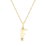 MICHAEL M Necklaces Deco Initial Charm