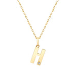 MICHAEL M Necklaces Deco Initial Charm