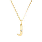 MICHAEL M Necklaces Deco Initial Charm
