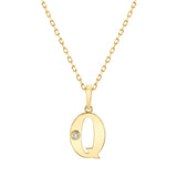 MICHAEL M Necklaces Deco Initial Charm