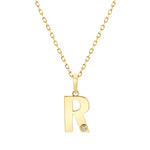 MICHAEL M Necklaces Deco Initial Charm