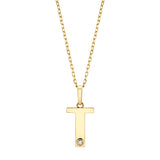 MICHAEL M Necklaces Deco Initial Charm