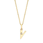 MICHAEL M Necklaces Deco Initial Charm