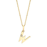 MICHAEL M Necklaces Deco Initial Charm