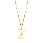 MICHAEL M Necklaces Deco Initial Charm