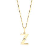 MICHAEL M Necklaces Deco Initial Charm