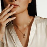 MICHAEL M Necklaces Deco Initial Charm