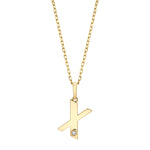 MICHAEL M Necklaces Deco Initial Pendant