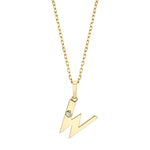 MICHAEL M Necklaces Deco Initial Pendant