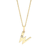 MICHAEL M Necklaces Deco Initial Pendant