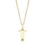 MICHAEL M Necklaces Deco Initial Pendant