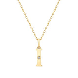 MICHAEL M Necklaces Deco Initial Pendant
