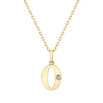 MICHAEL M Necklaces Deco Initial Pendant