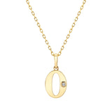 MICHAEL M Necklaces Deco Initial Pendant