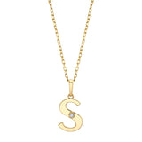 MICHAEL M Necklaces Deco Initial Pendant